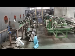 Η μεταλλίνη σωλήνων ανοξείδωτου 304 ASTM AISI 201 τελειώνει τον ενωμένο στενά περιβάλλοντας με φράκτη σωλήνα 3mm